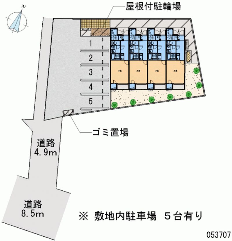 53707 Monthly parking lot