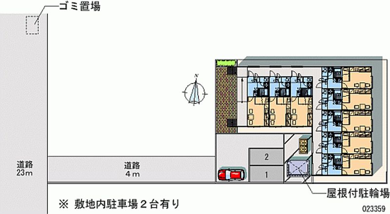 23359月租停車場