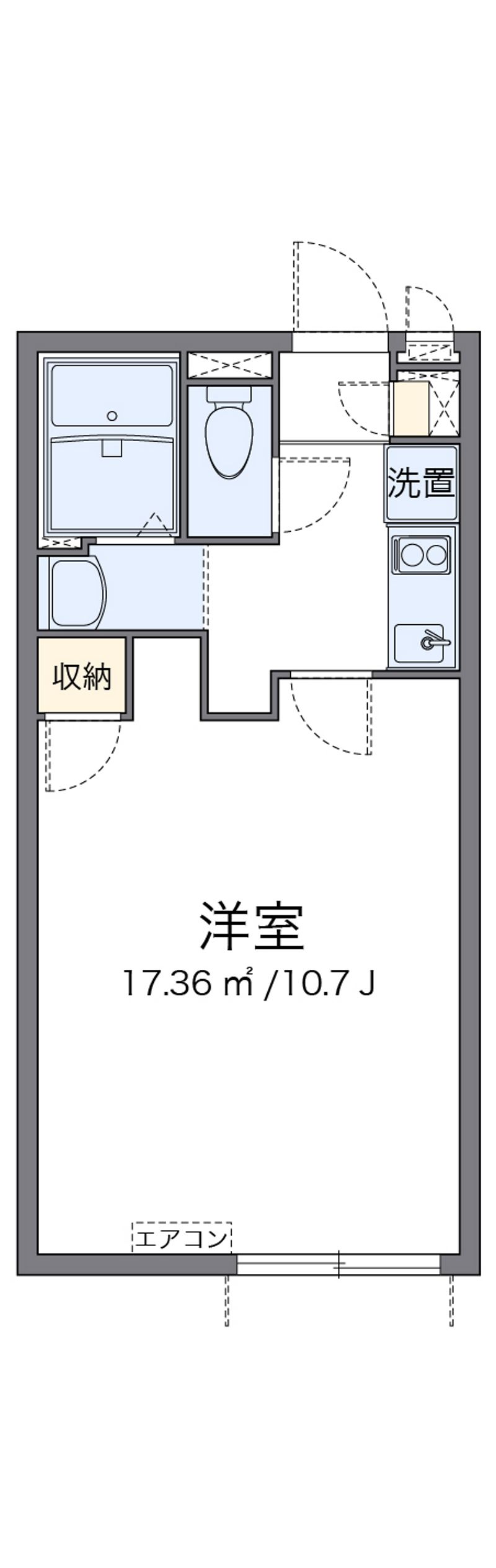 クレイノアルページュⅡ 間取図