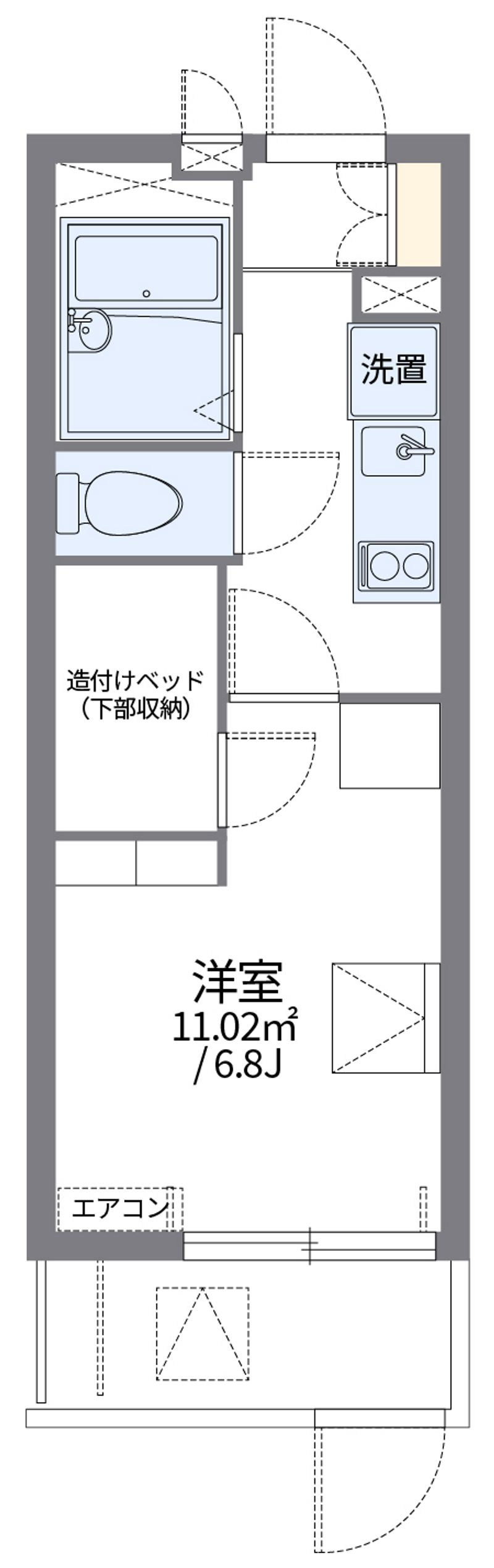 leopalace KEN Floor plan