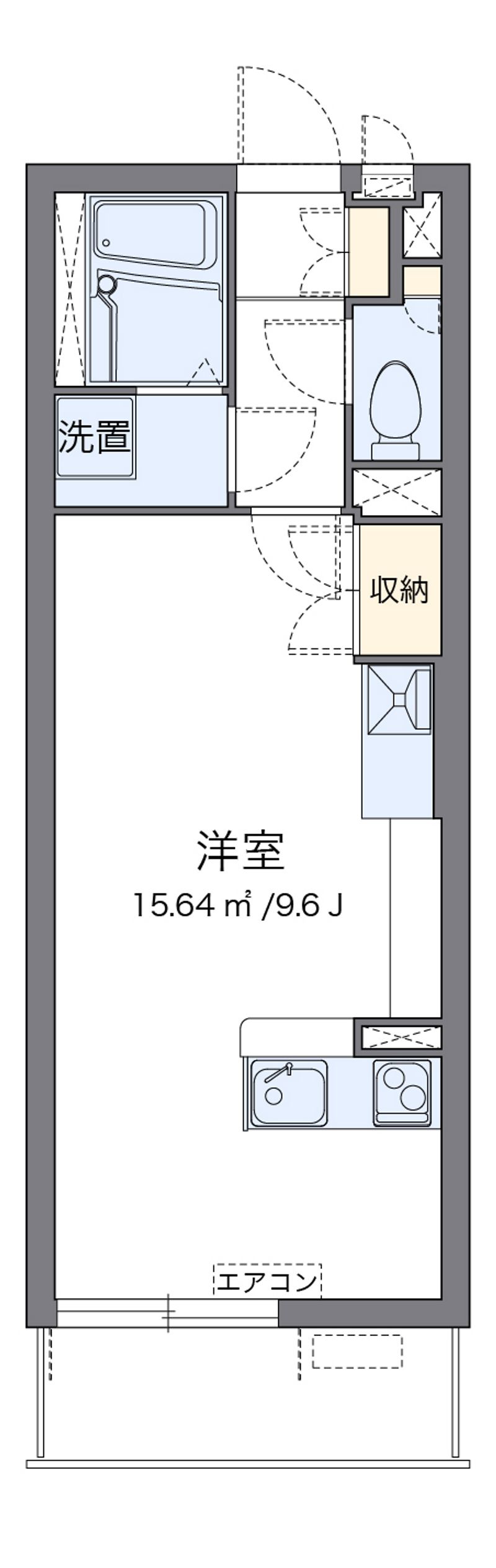 ミランダヴィーブルⅣ 間取図