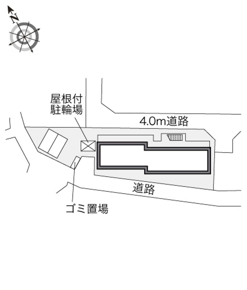レオパレスますがた 配置図