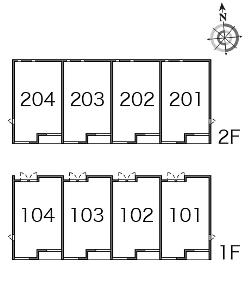 レオネクストペルラ 間取り配置図