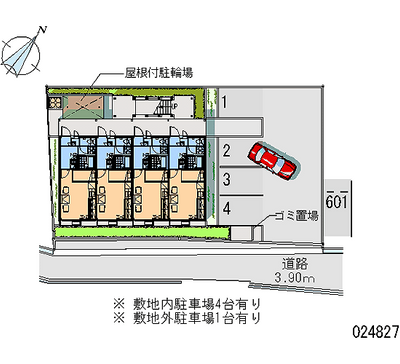 レオパレス冨士 月極駐車場