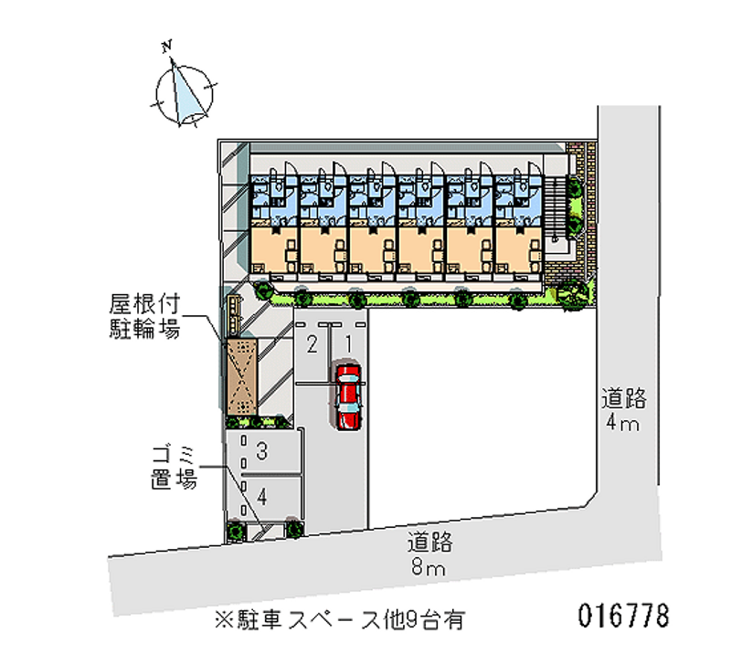 16778月租停車場