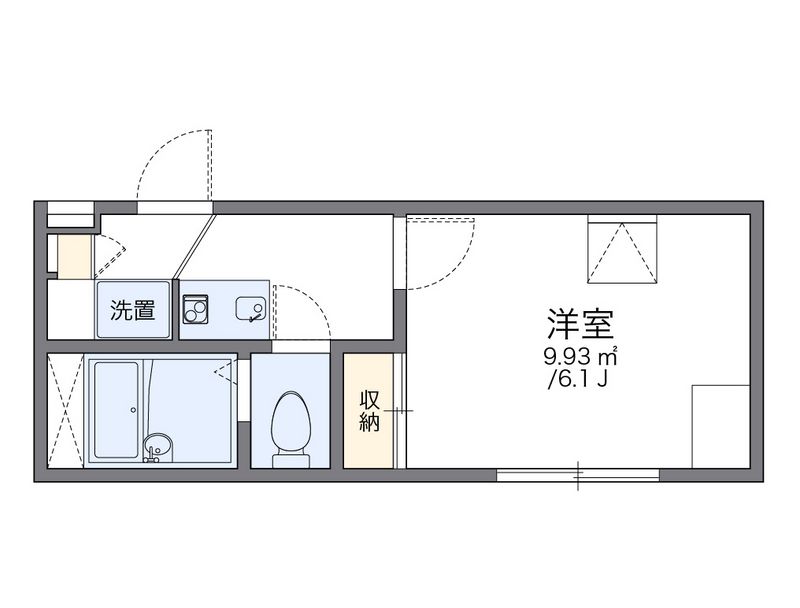 レオパレスＧＥＭ 間取図