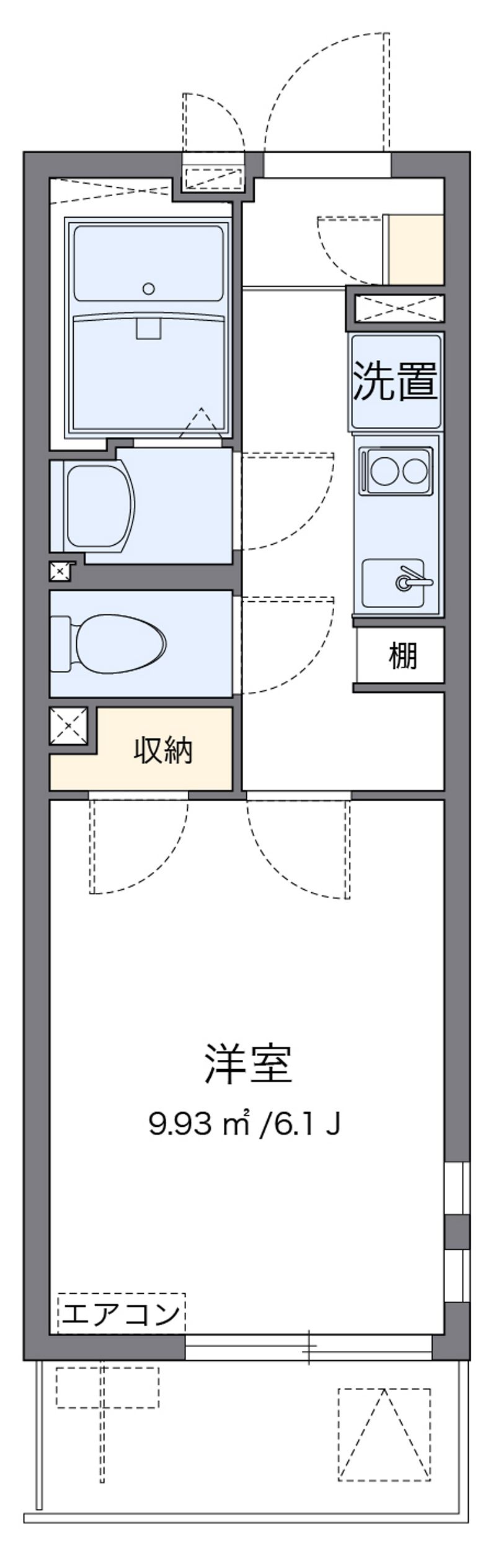 クレイノＴＭＫ 間取図