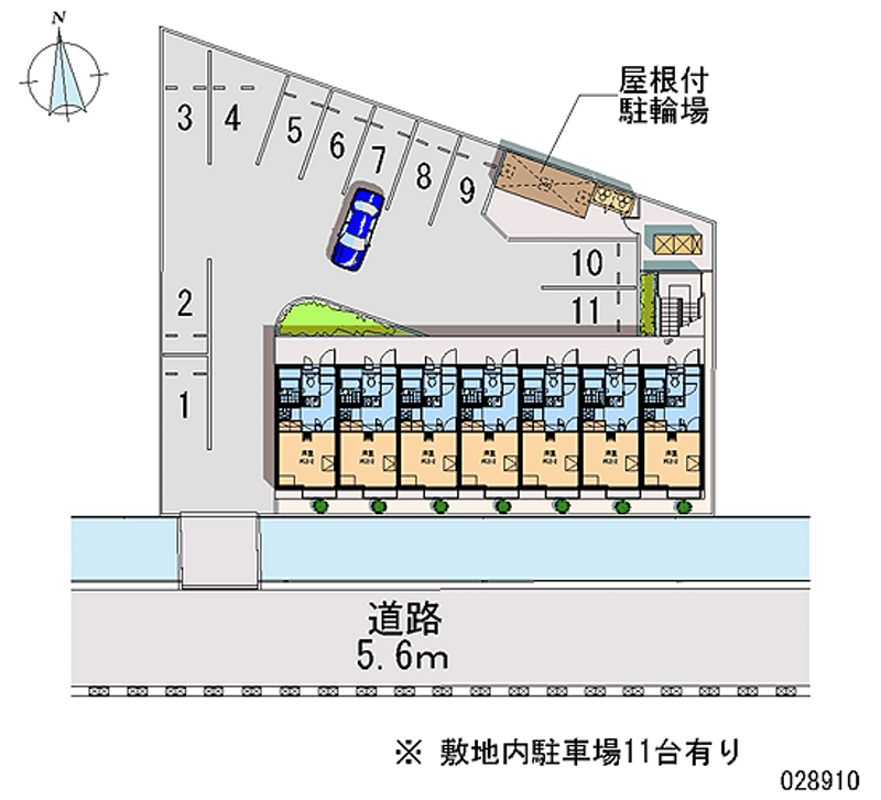 28910月租停车场