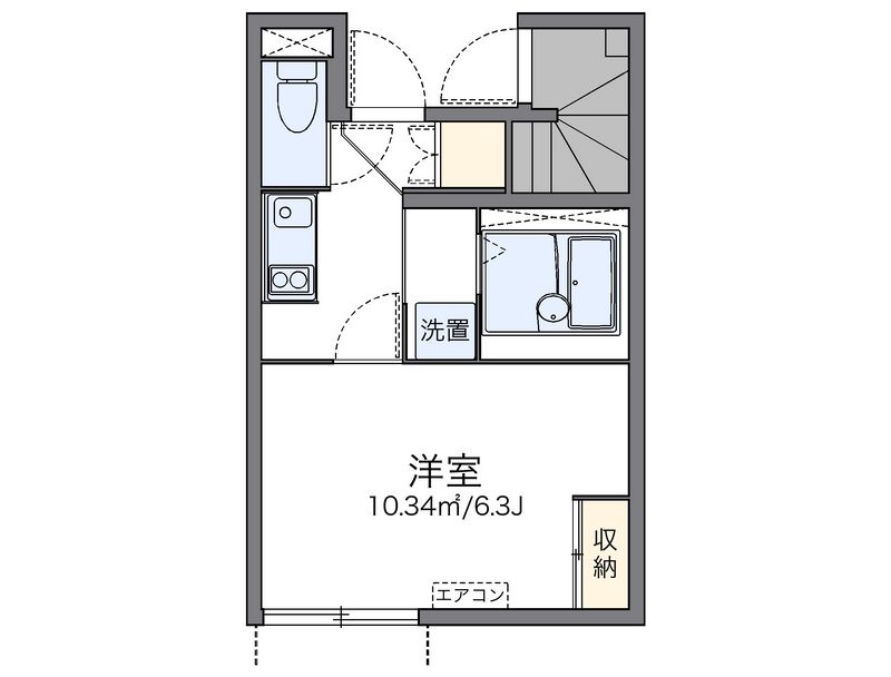 レオネクストショアーズⅠ 間取図