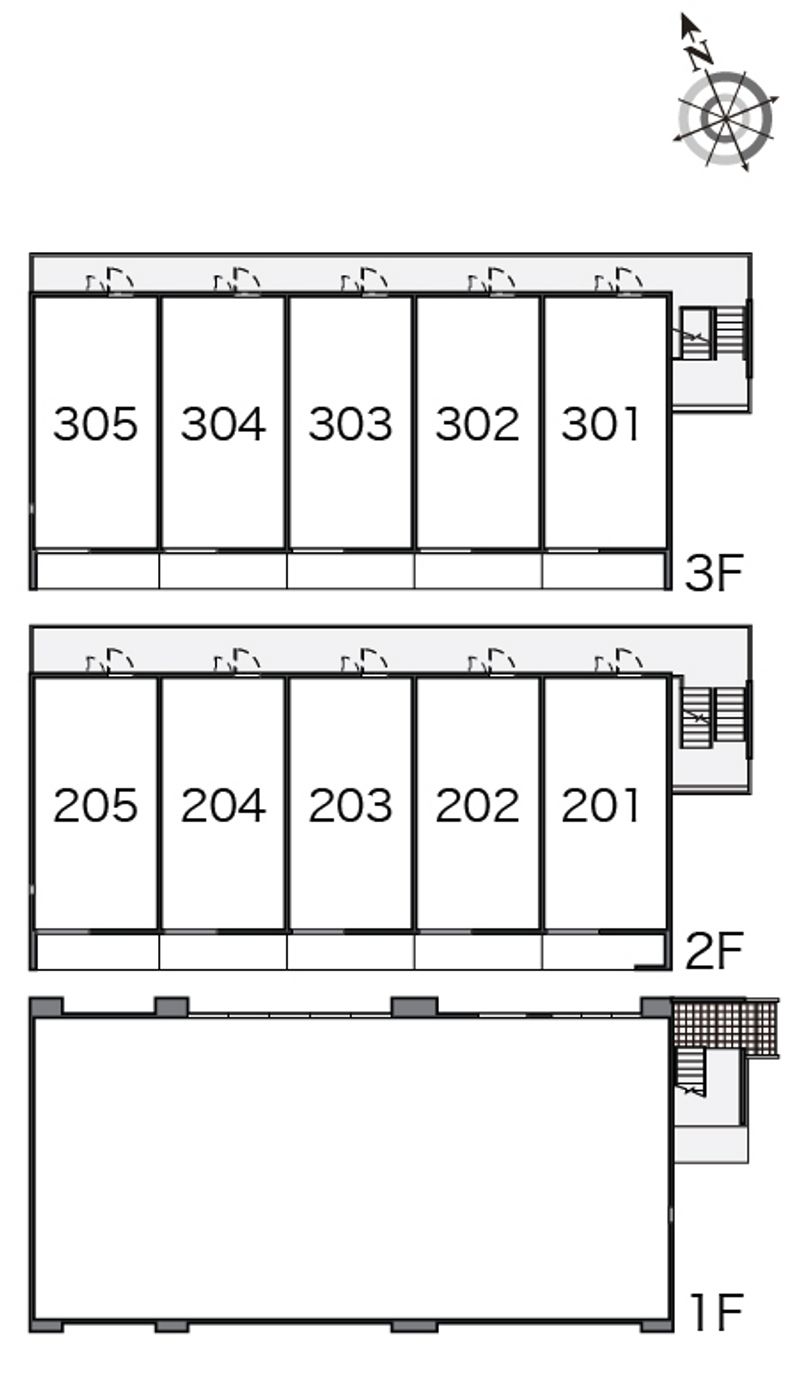 LEONEXT Florezon Chuo 평면 배치도