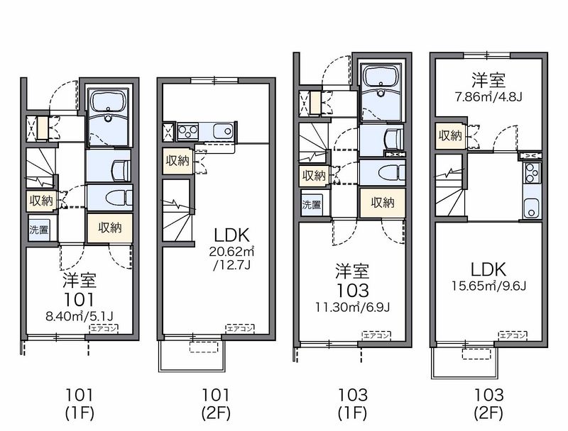 レオネクストＨＹＴ　Ⅶ 間取図