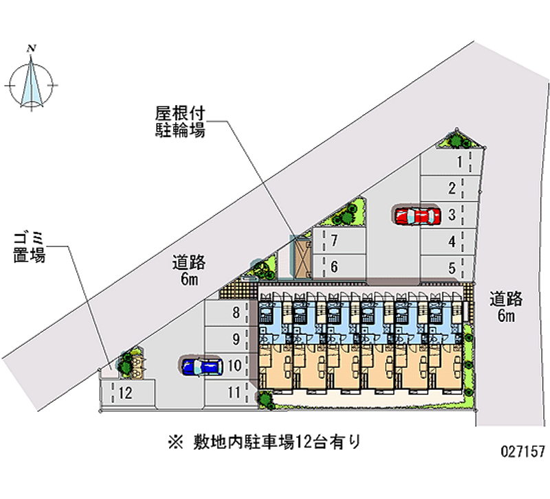 27157月租停车场