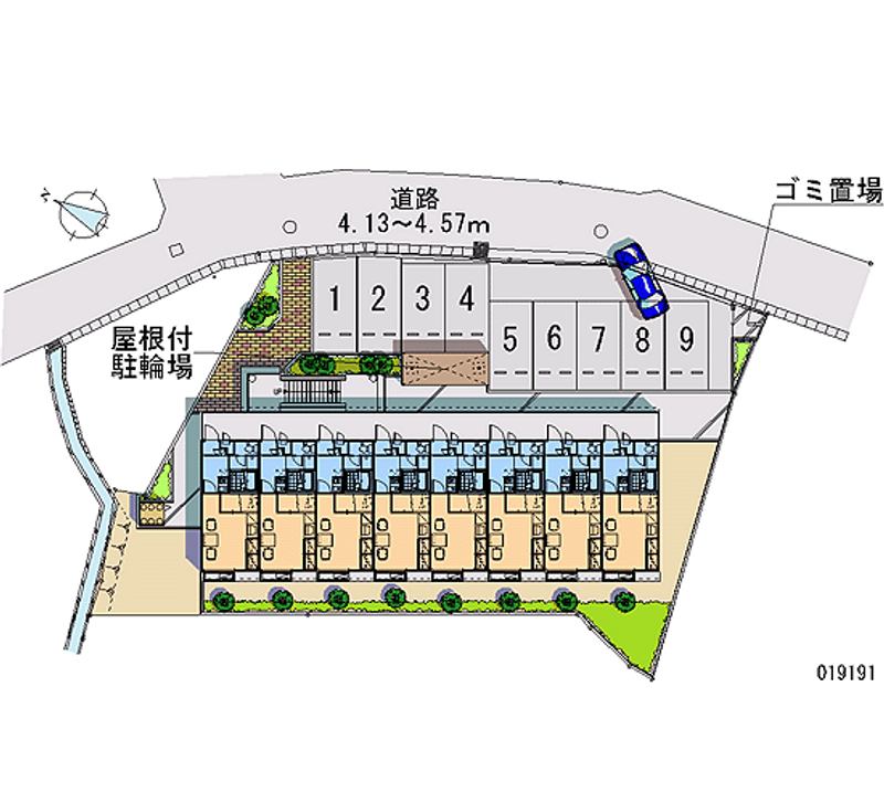 19191月租停車場