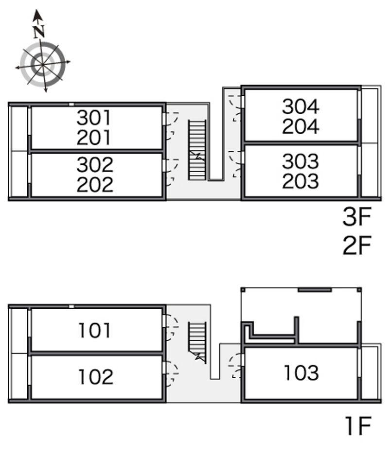 レオネクスト南品川ハイツⅡ 間取り配置図