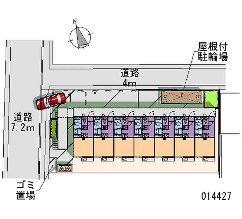 レオパレスｇｒｅｅｎ 区画図