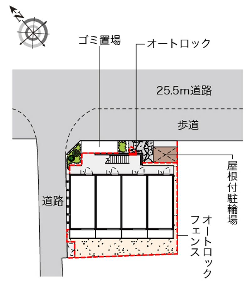レオネクストシルクパレス 配置図