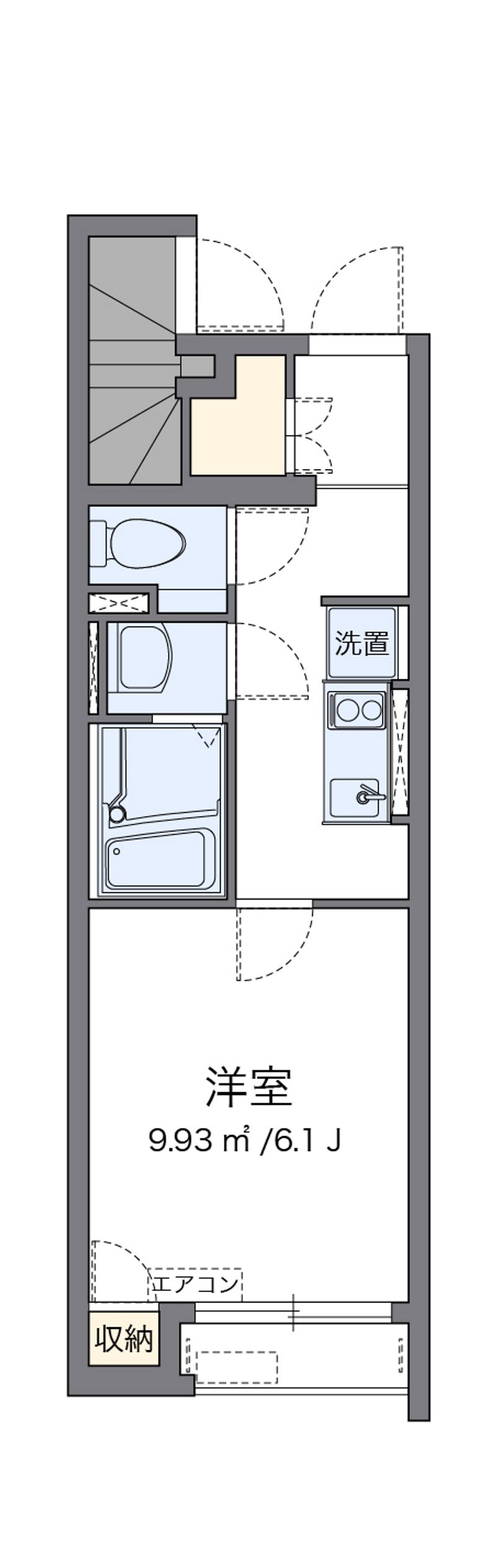クレイノＷＡＫＡＮＡⅡ 間取図