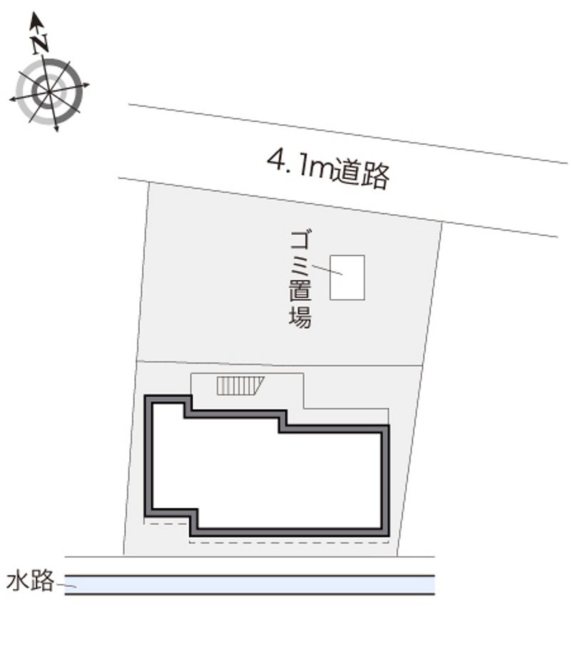 レオパレスグレイス 配置図