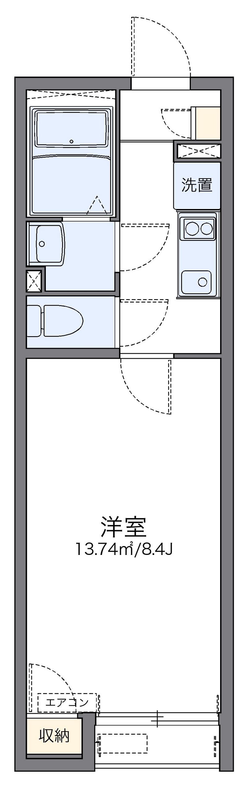 レオネクストリーブルヴィル 間取り