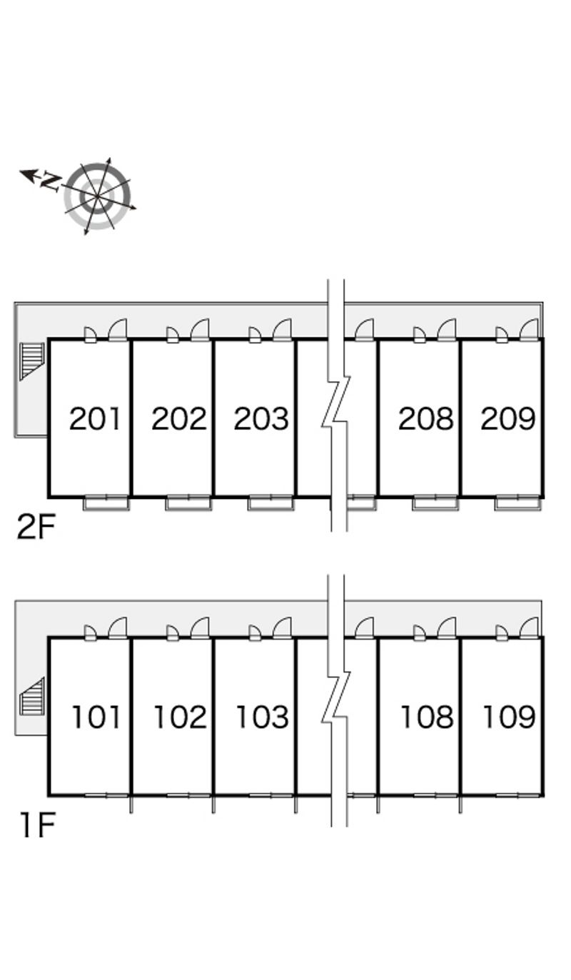 レオパレスＰＡＰＰＥＬ 間取配置図