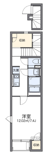 レオネクスト小関２ 間取り図