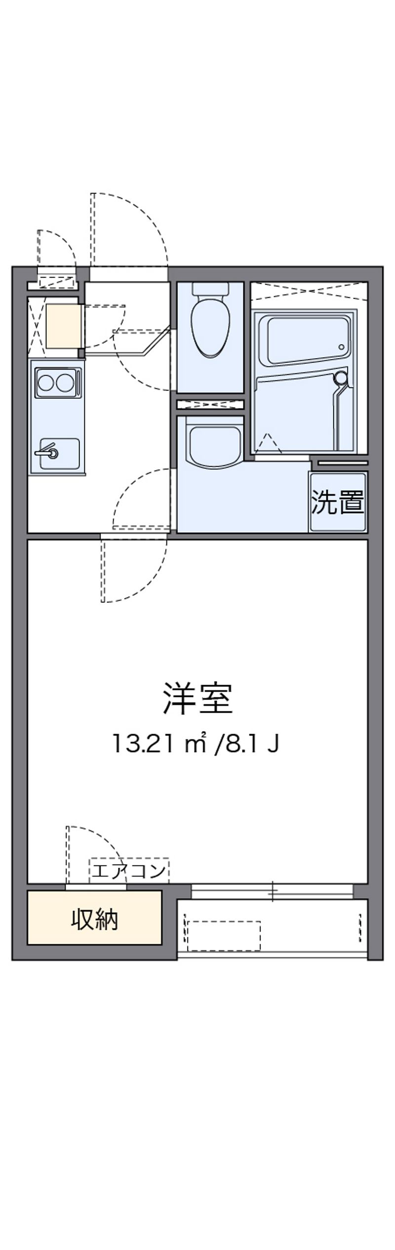 クレイノサニープレイス宮前平 間取図