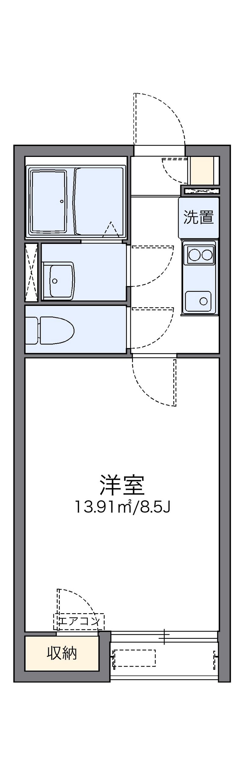 レオネクスト森井 間取図