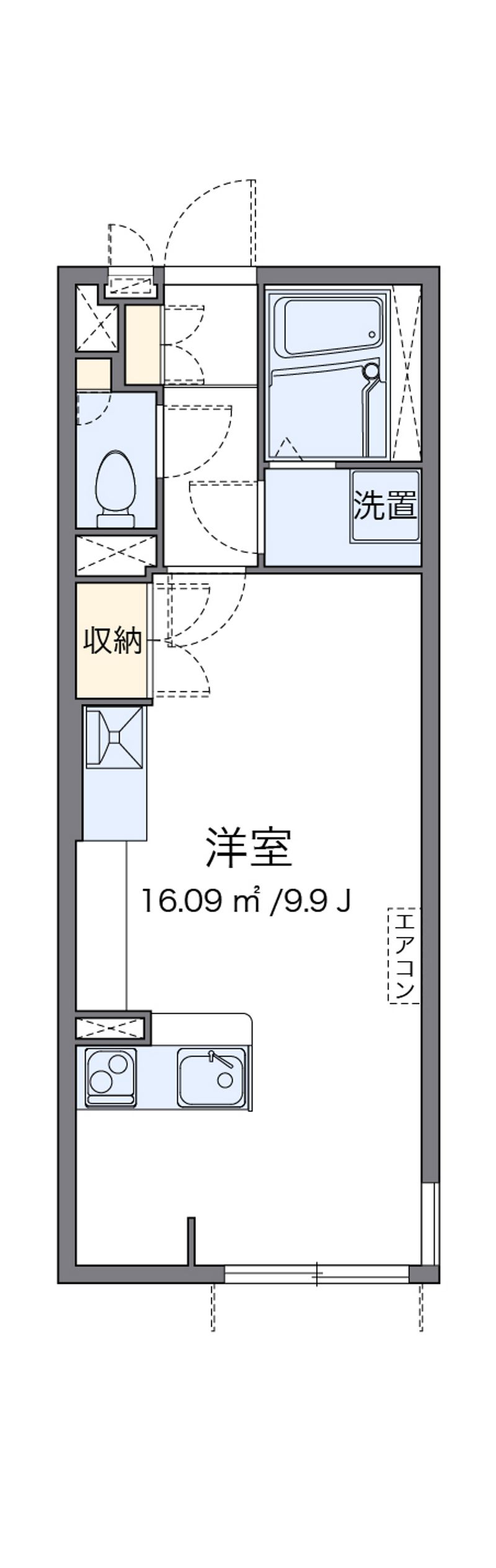 ミランダ新座ブルー２ 間取図