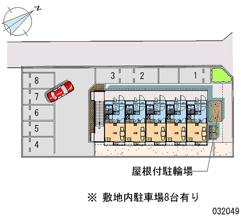 32049 Monthly parking lot