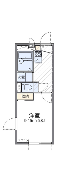 レオパレスエルデンアイ 間取り図