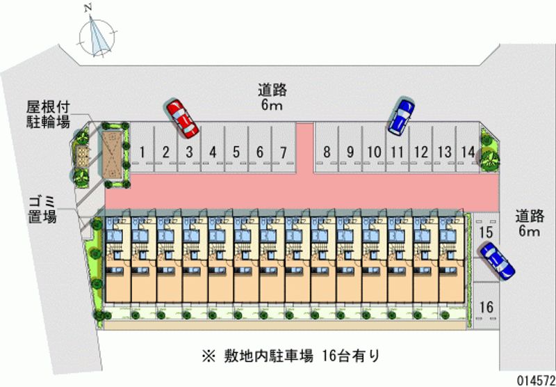 レオパレス安堀 月極駐車場