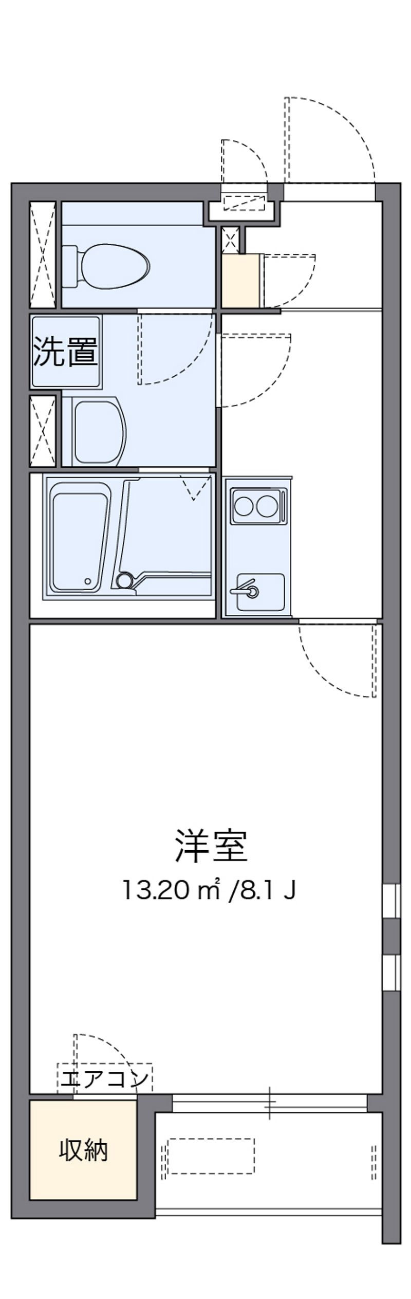 クレイノグローリーⅡ 間取り
