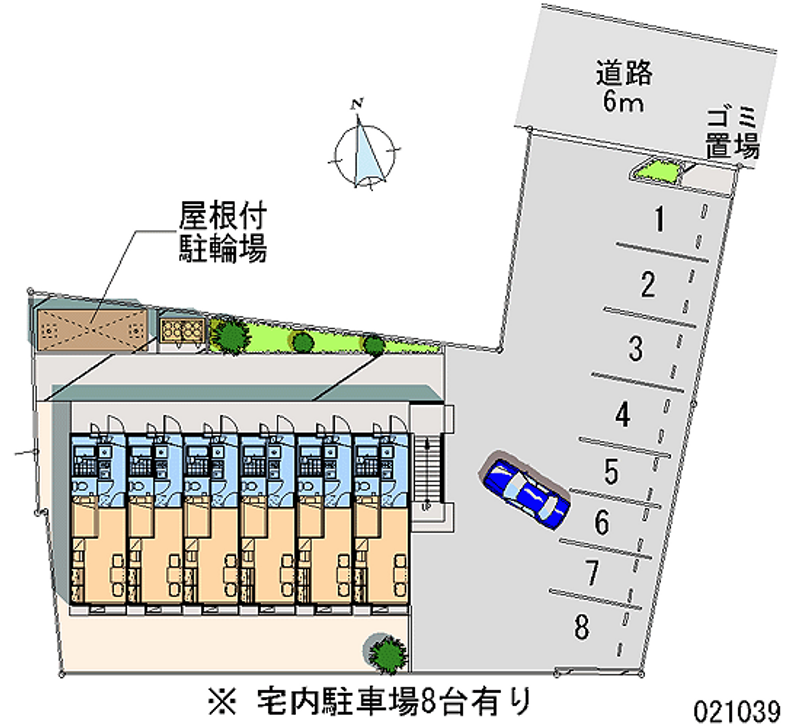 21039月租停車場