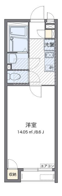 ミランダ桃 間取り図