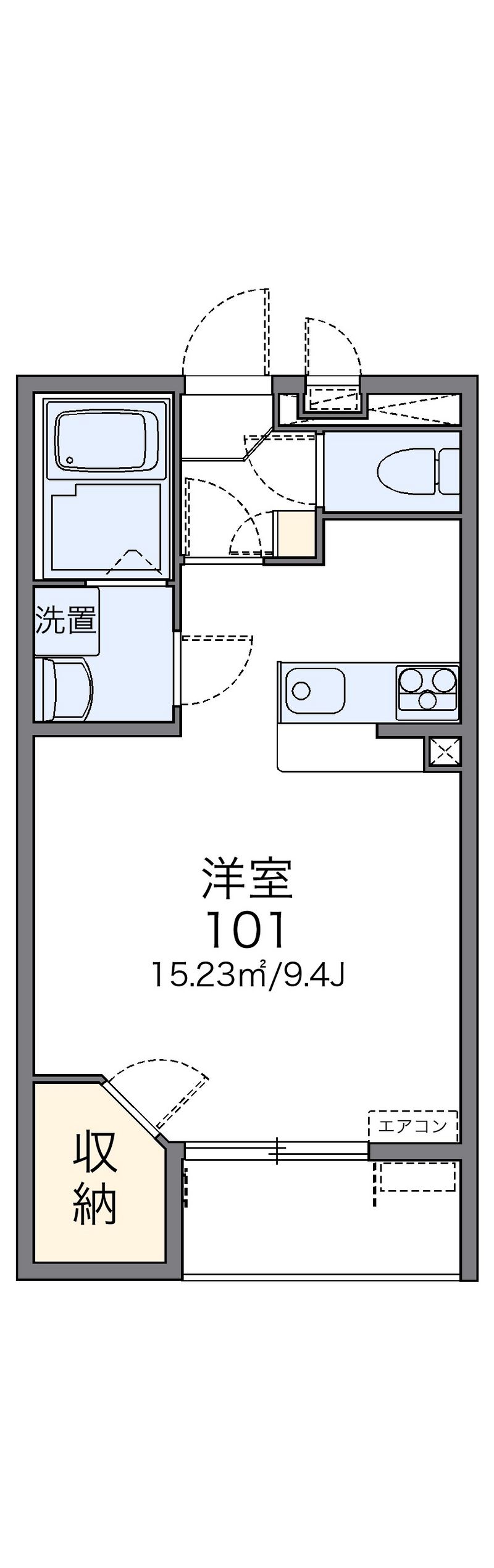 レオネクスト高島 間取図