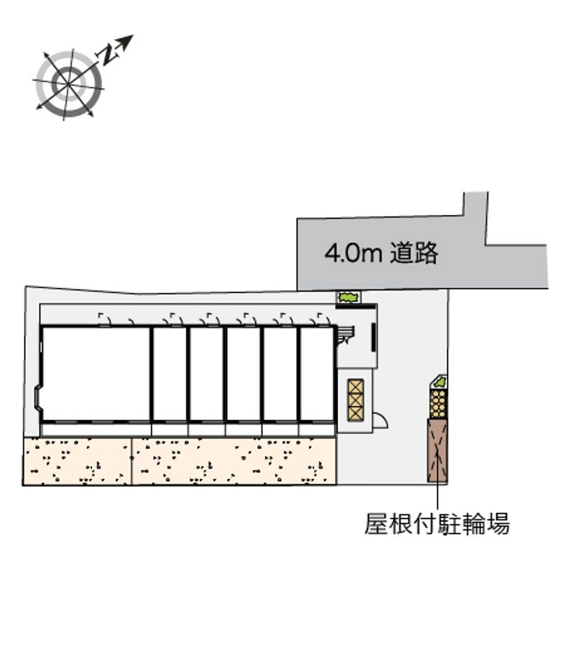レオパレスリルト保土ヶ谷 配置図