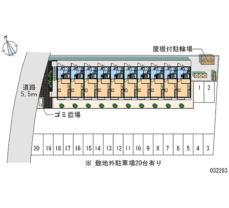 32283 bãi đậu xe hàng tháng