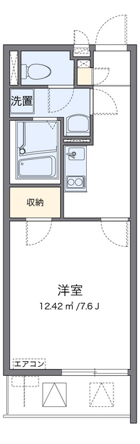 クレイノＭＯＯＮⅠ 間取り図