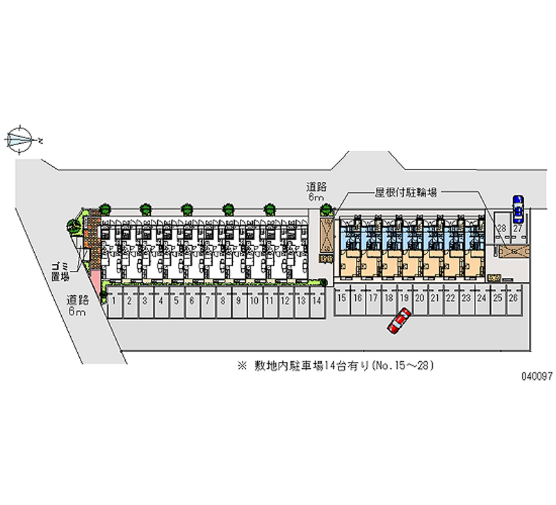 40097 bãi đậu xe hàng tháng