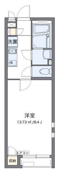 クレイノぐれいす 間取り図
