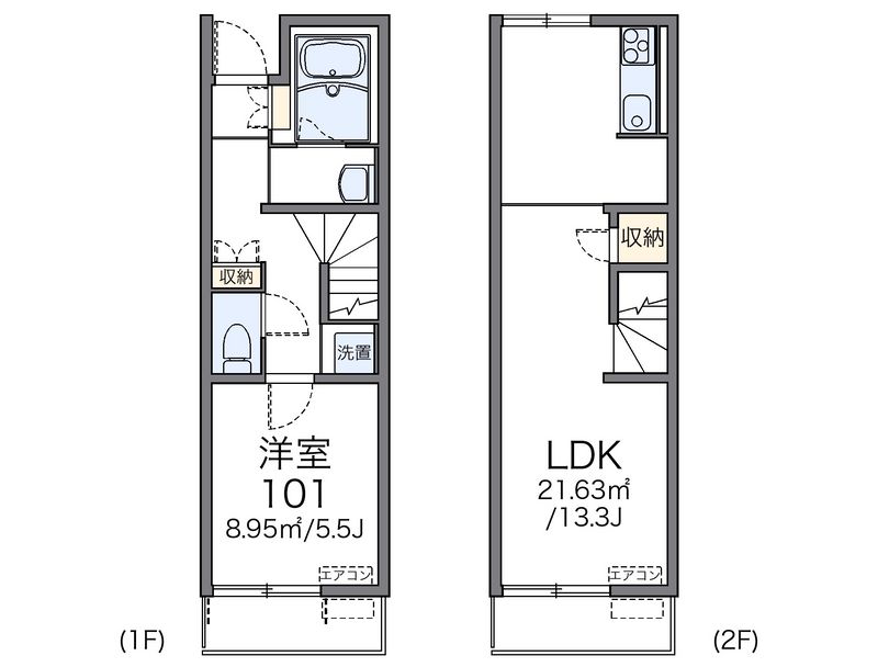 レオネクストボヌールⅠ 間取図