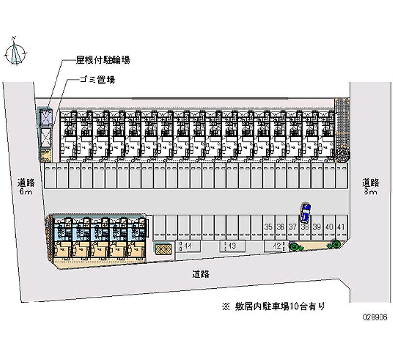 28906 bãi đậu xe hàng tháng