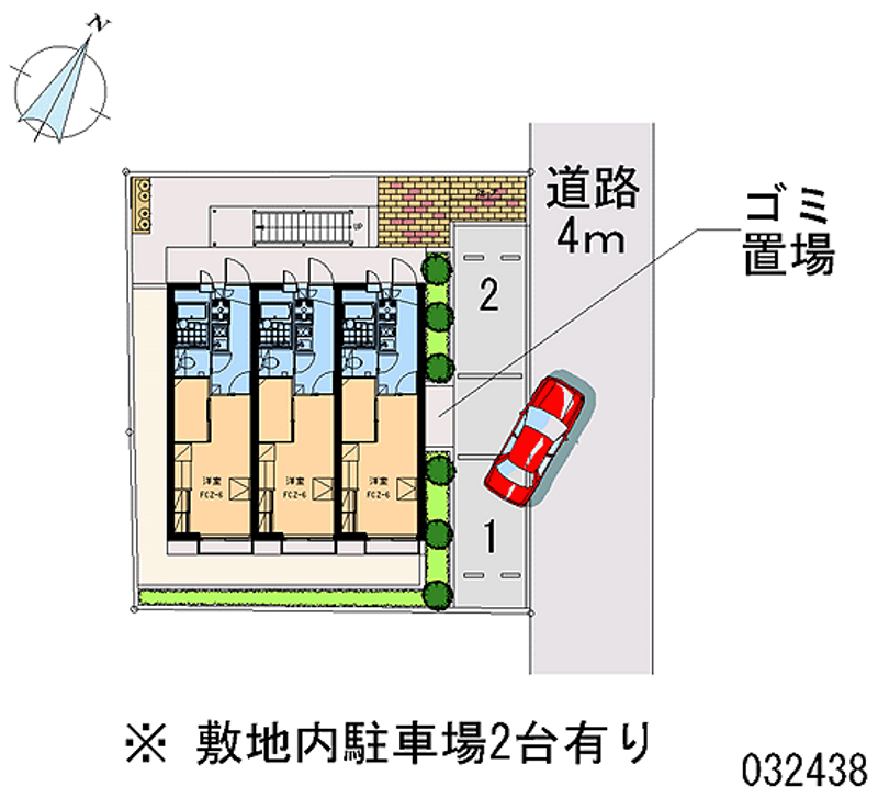 32438 Monthly parking lot