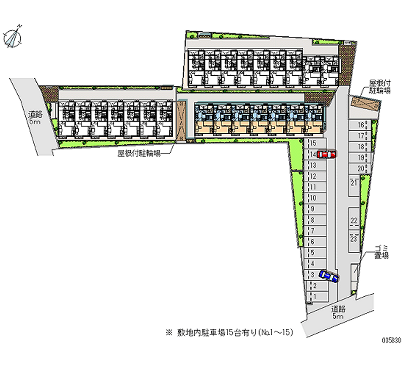 35830 Monthly parking lot