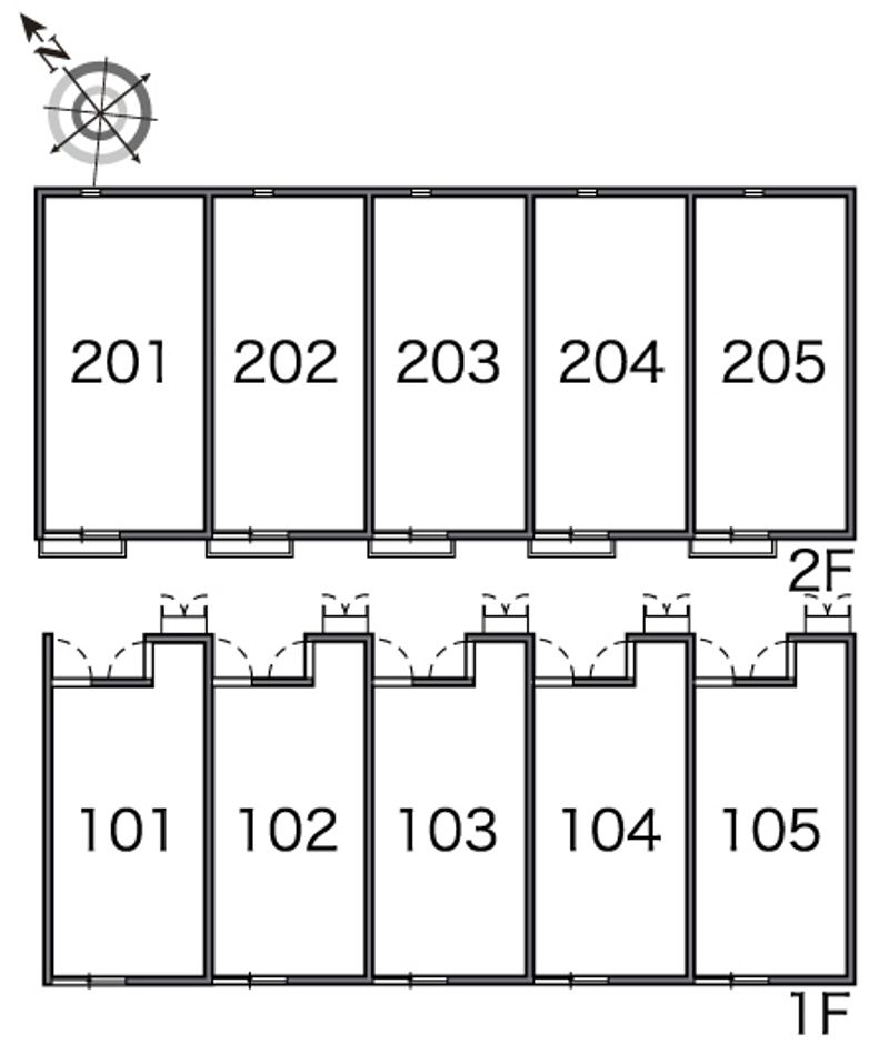 レオネクストエスパシオⅣ 間取り配置図