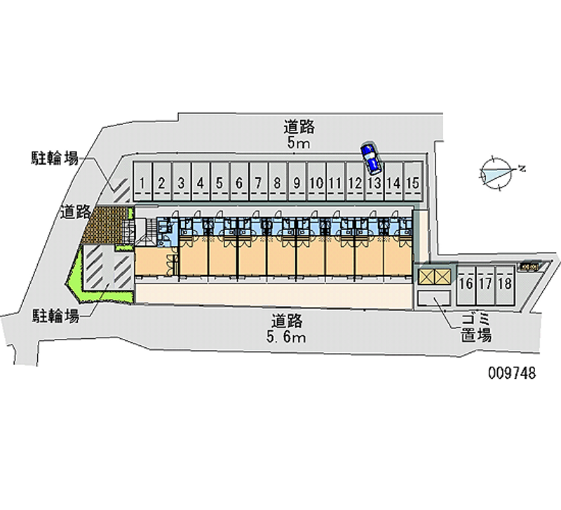 レオパレス二日市中央 月極駐車場