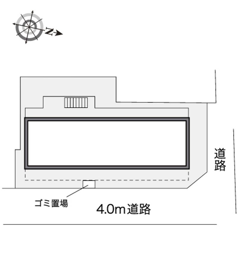 レオパレスナカモト 配置図