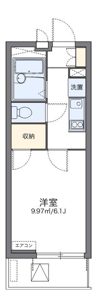 レオパレスＣａｌｍ片倉 間取り図