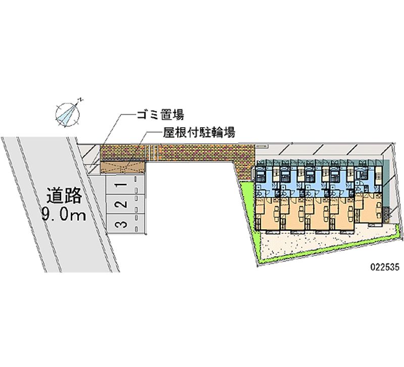 22535 Monthly parking lot