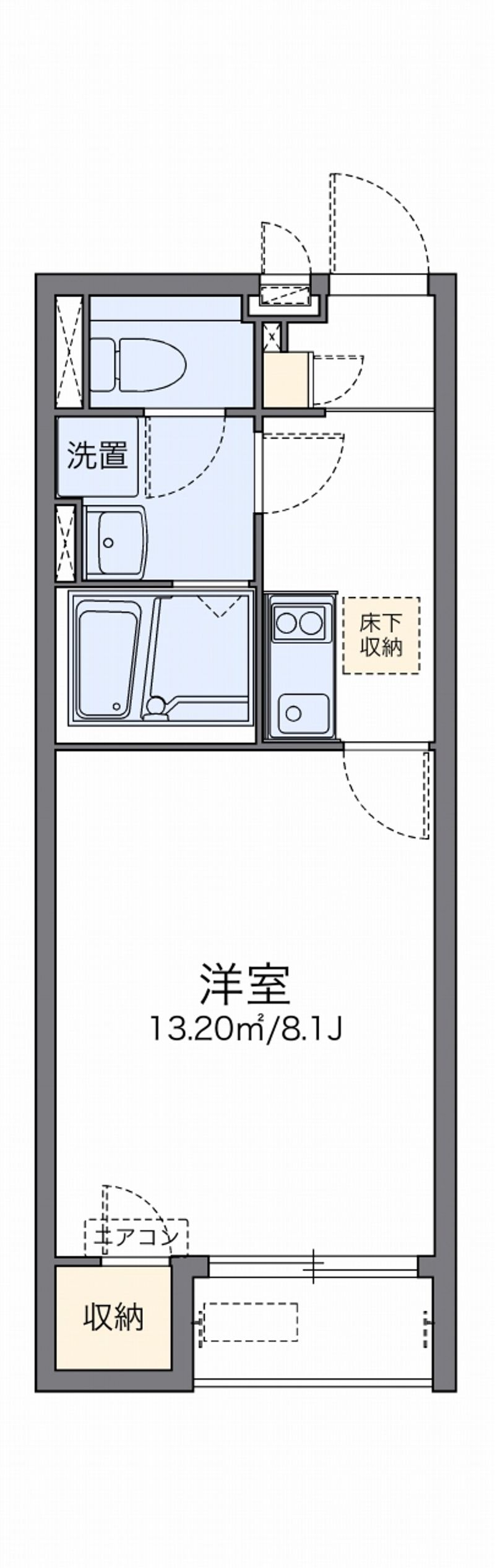 レオネクストＦＯＲＥＶＥＲⅢ 間取図